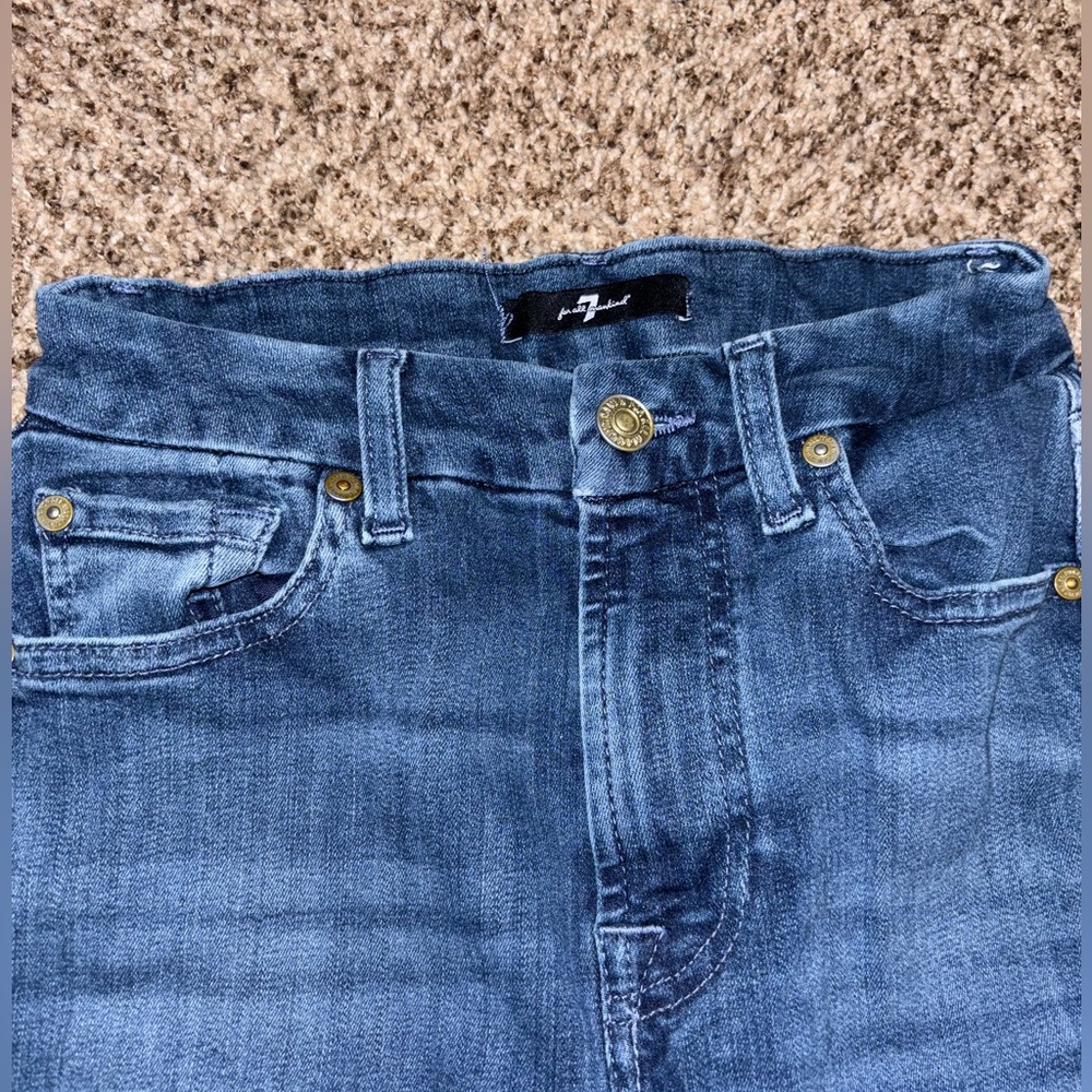 High Rise Straight Leg Jeans - Picture 3 of 4